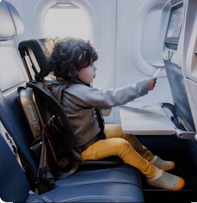 Cadeira de criança para avião