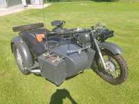 Motocykl MW 750 z koszem bocznym