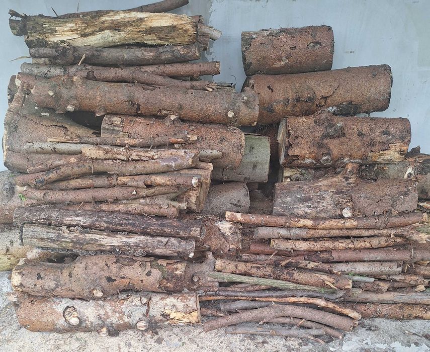 Drewno 11m3 świerk klocki opał drzewo