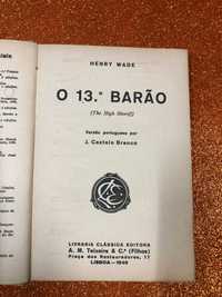 O 13.º barão (The high sheriff) - Henry Wade