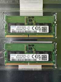 Memória RAM SODIMM Samsung DDR5 PC4800 16GB 2x8gb