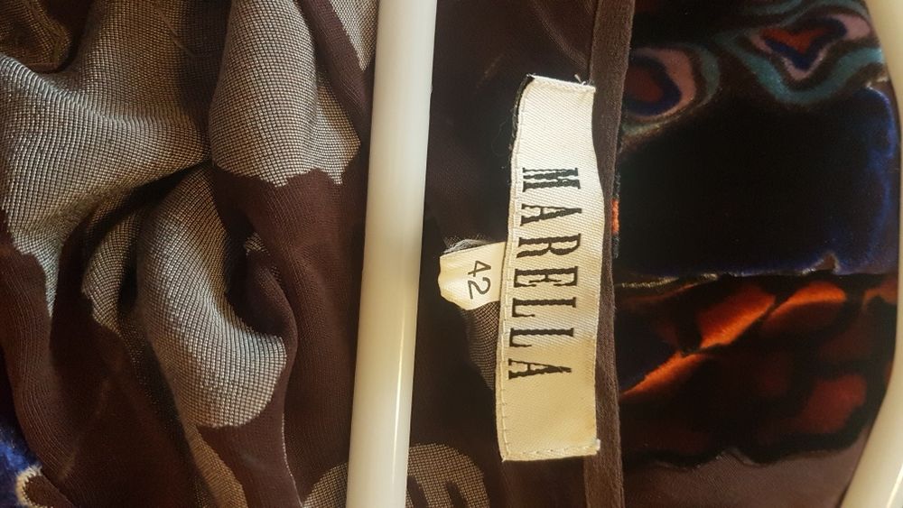 Unikatowa bluzka w kwiaty Marella rozm.XL