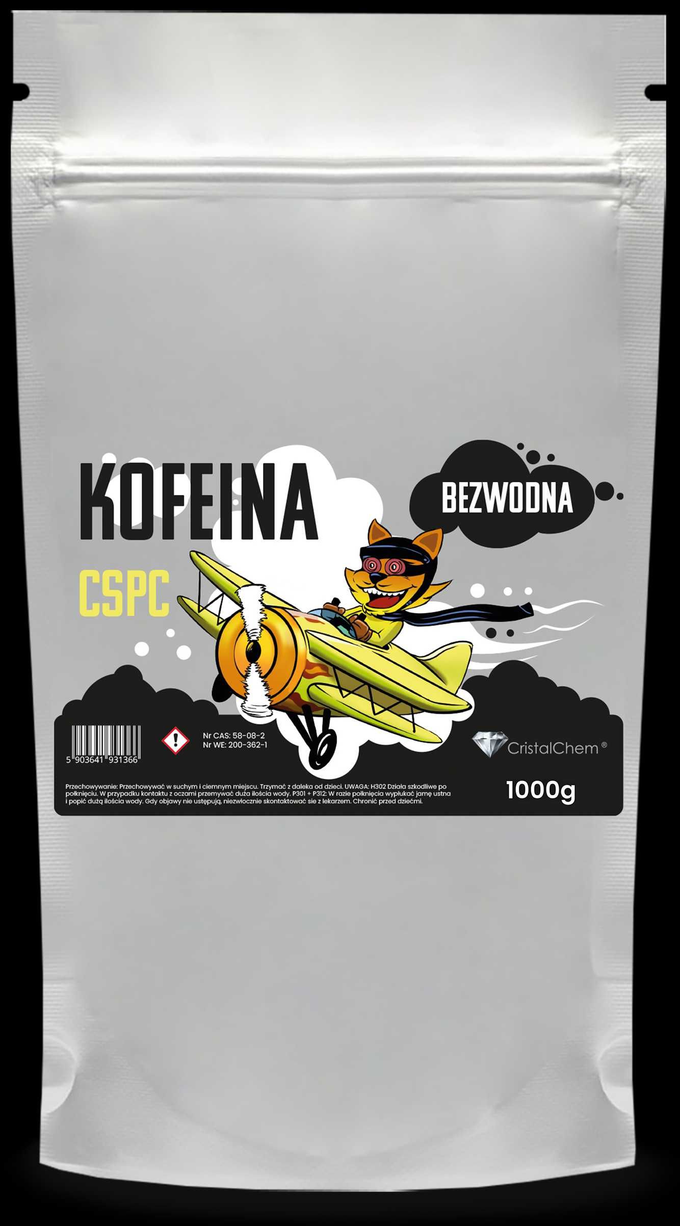 Kofeina Bezwodna 2Kg # CSPC Chiny # Na Jutro od CC® #