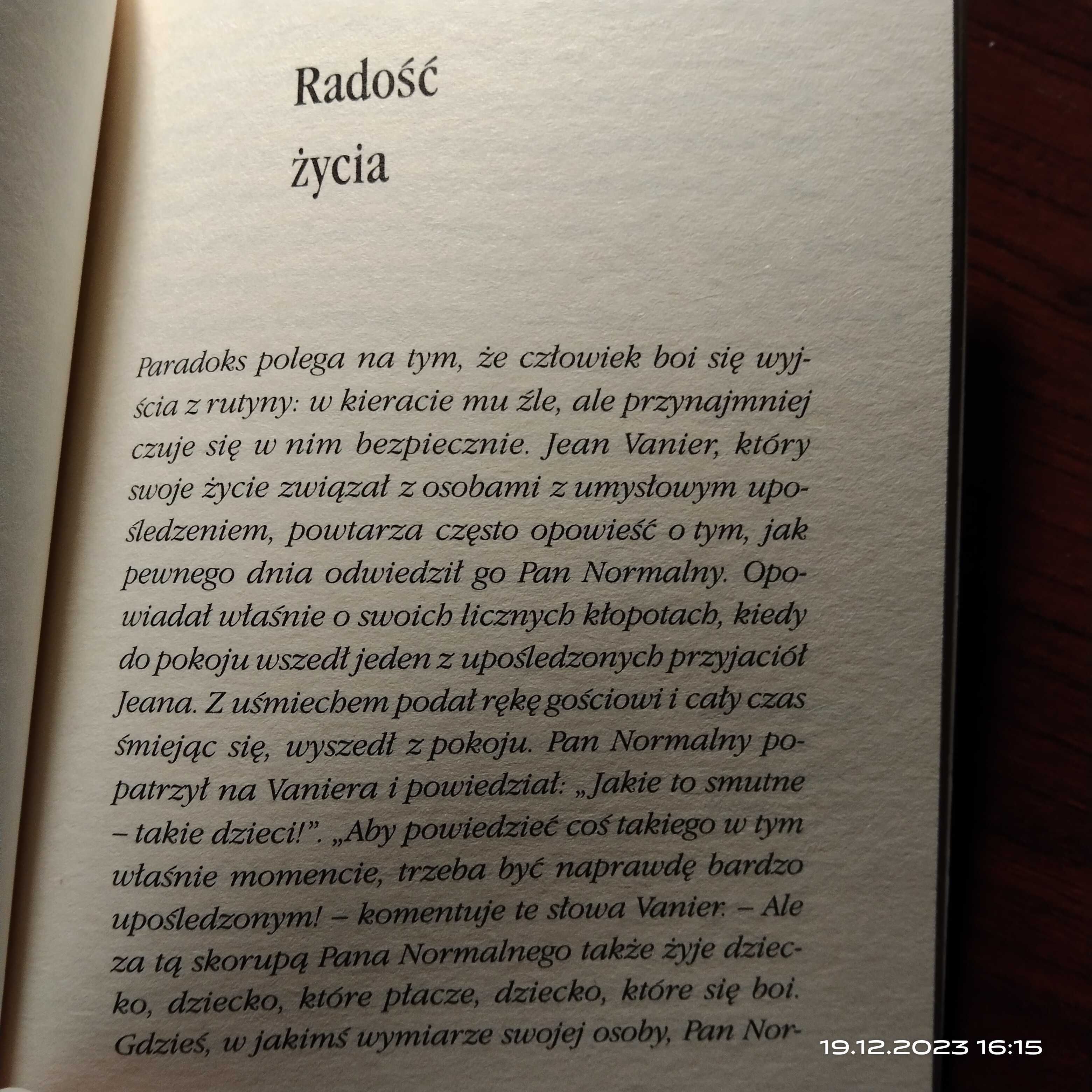 Książka "O radości" Leon Knabit OSB