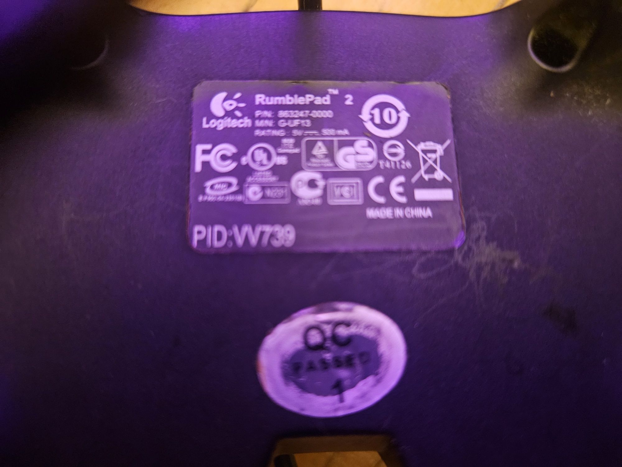 Джойстік Logitech RunblePad 2