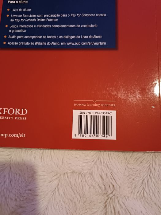 Livro de Exercícios de Inglês do 8° Ano