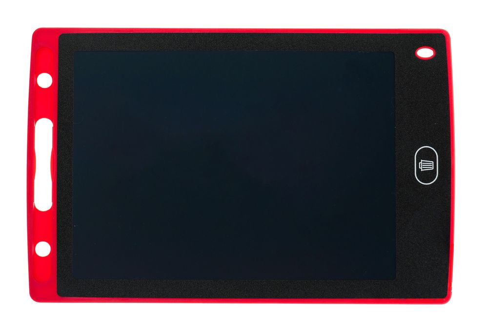 Tablet 10' Do Rysowania Dla Dzieci 3+ Czerwony + Rysik + Ekran Lcd