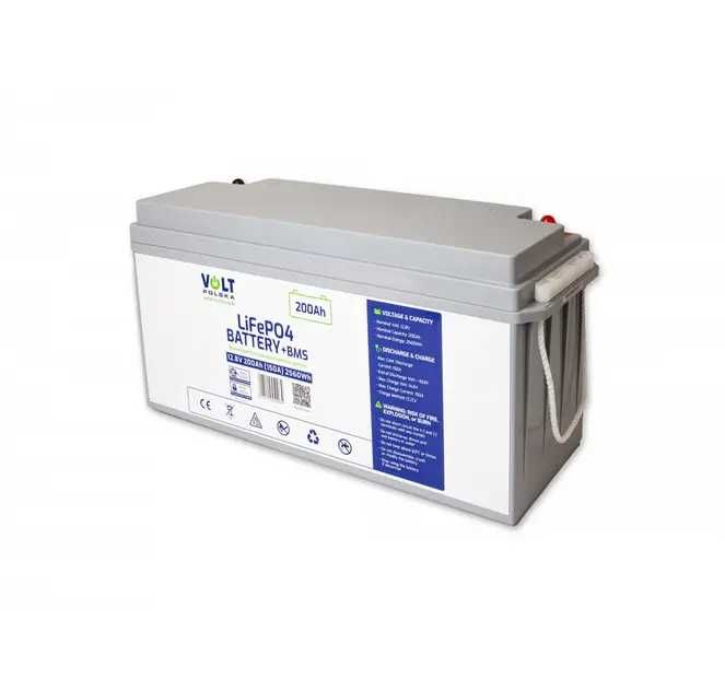Аккумулятор LiFePO4 12.8V 200 Ah (150A) +BMS (Літій-залізо-фосфатний )
