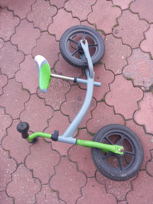 Rowerek biegowy zielony