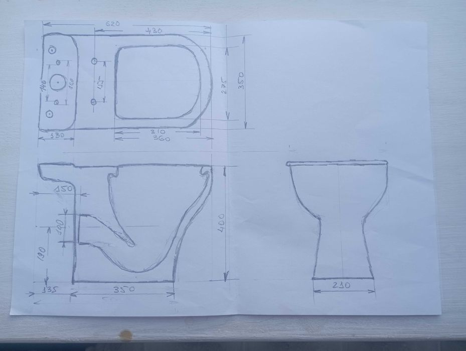 Чаша унитаза Rak Ceramics