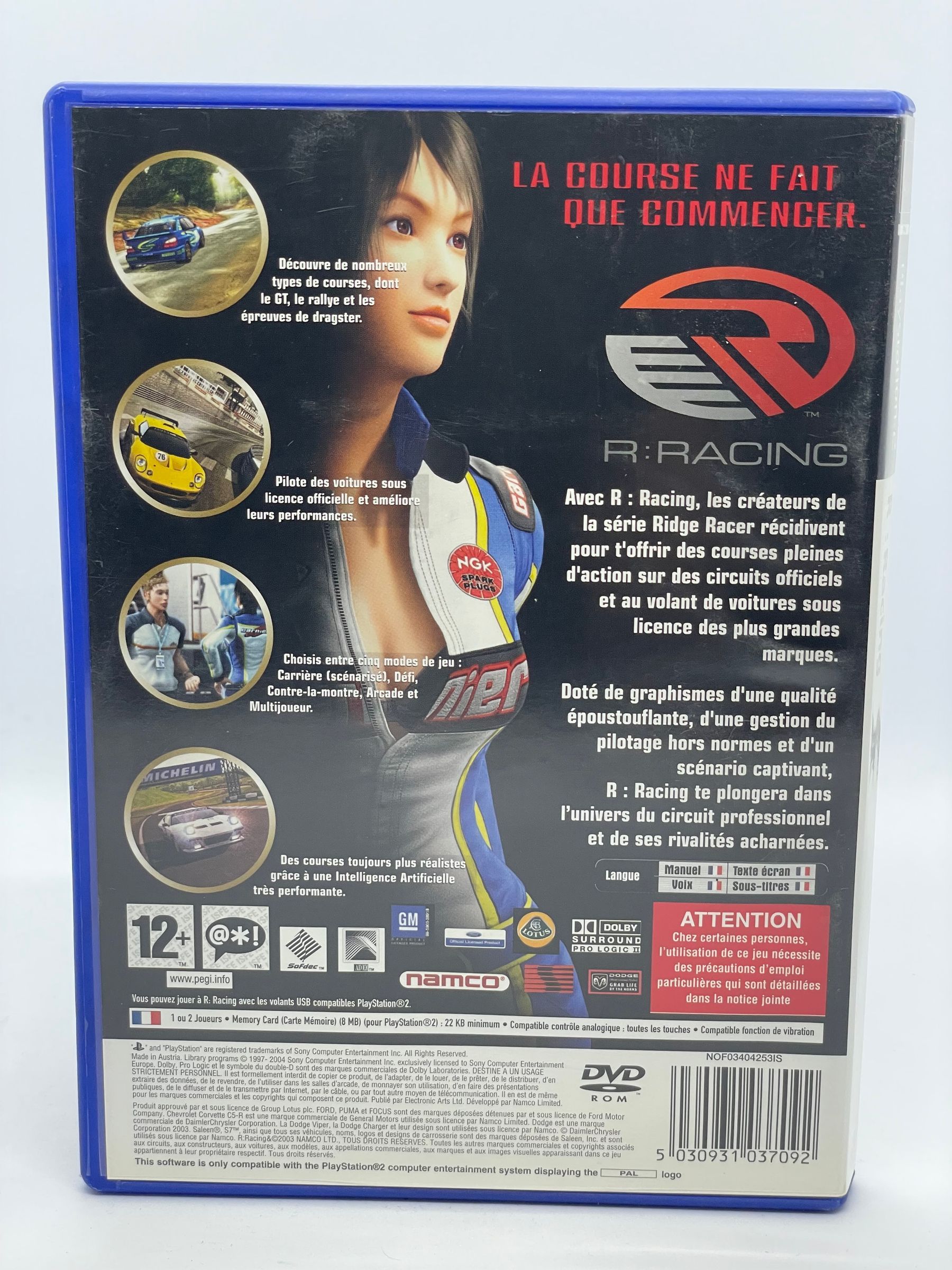 R: Racing PS2 Po Angielsku Kompletna
