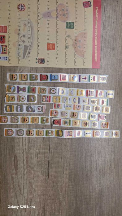 Biedroniaki 76 naklejek