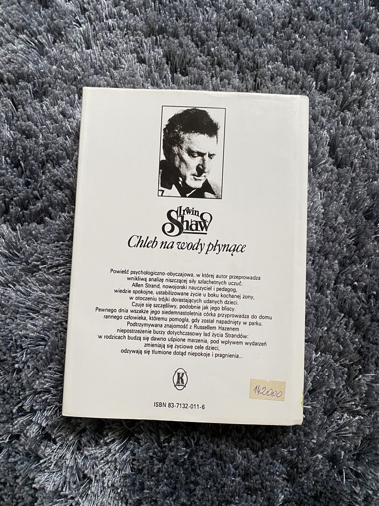 „Chleb na wody płynące” Irwin Shaw