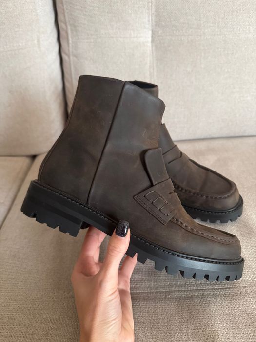 Черевики від Massimo Dutti оригінал, 39 розмір! Шкіра!