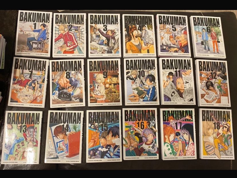 Manga Bakuman tomy 1-18