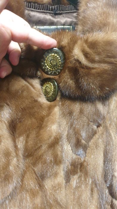 Шуба натуральная норковая