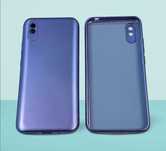 Etui, Plecki Metallic do Xiaomi Redmi 9A, 9AT, 9i kolor: fioletowy