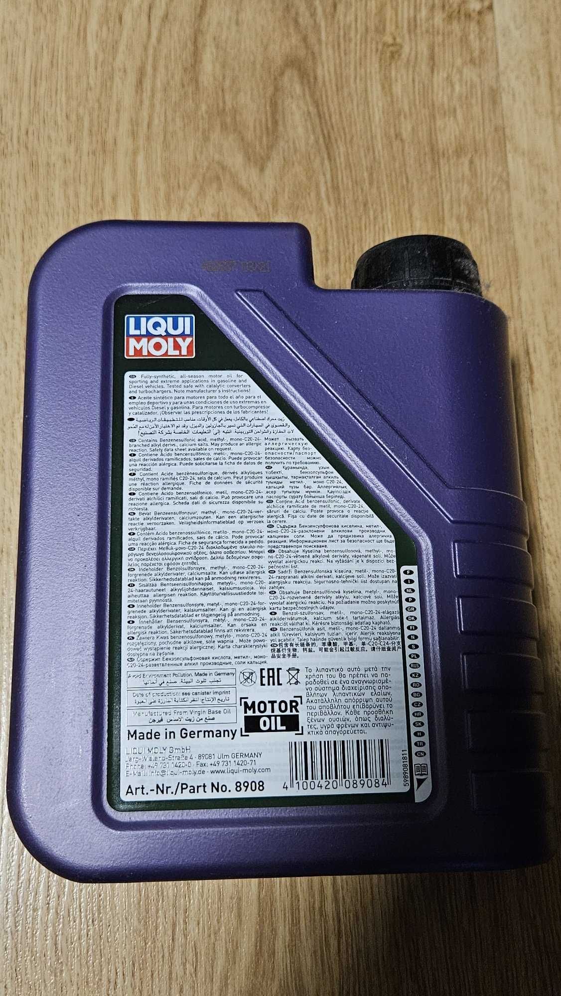 Olej LIQUI MOLY 10w60 Race Tech GT1