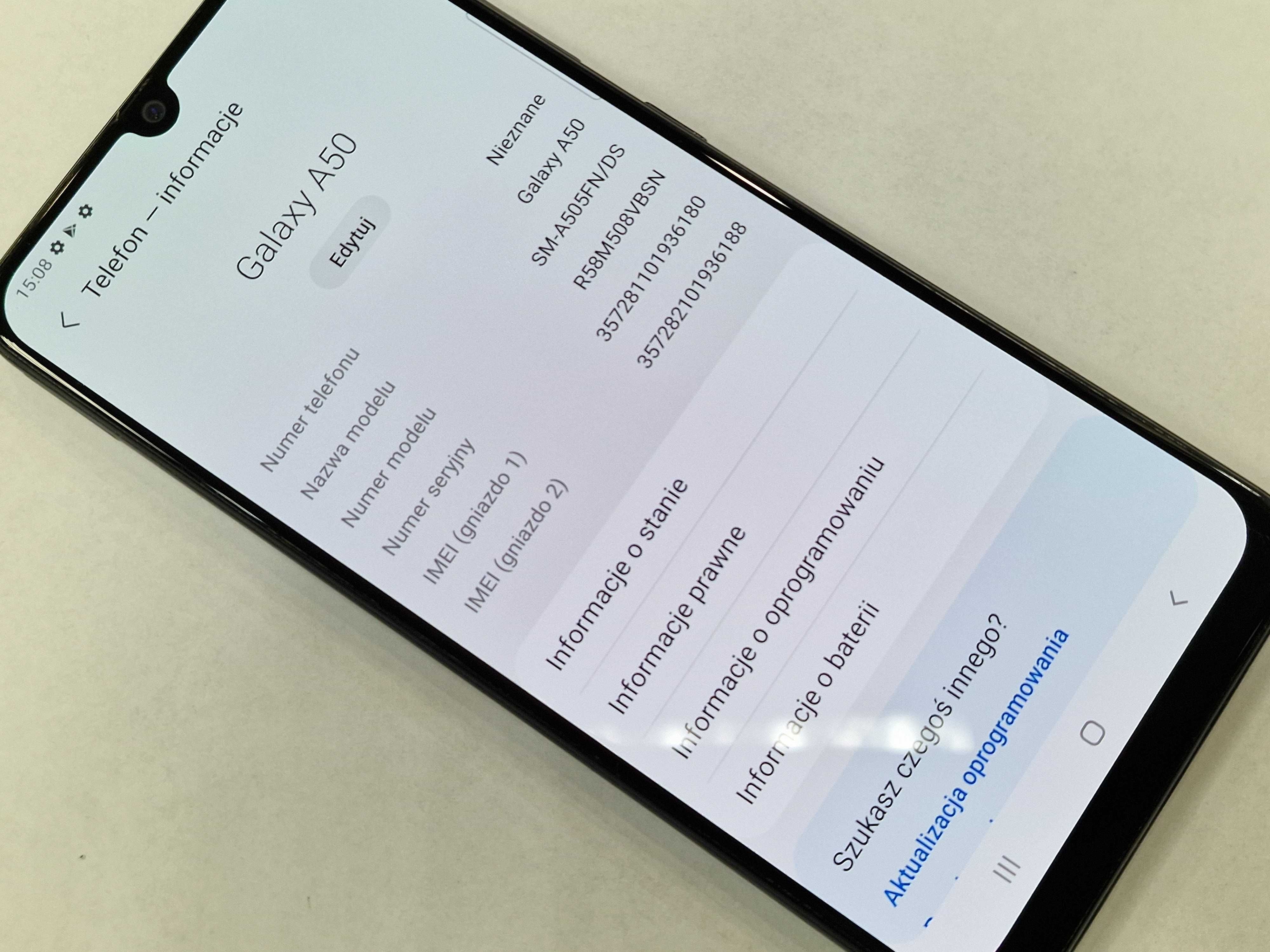 Samsung Galaxy A50 Dual SIM/ 4GB/ 128GB/ Black/ Grade B