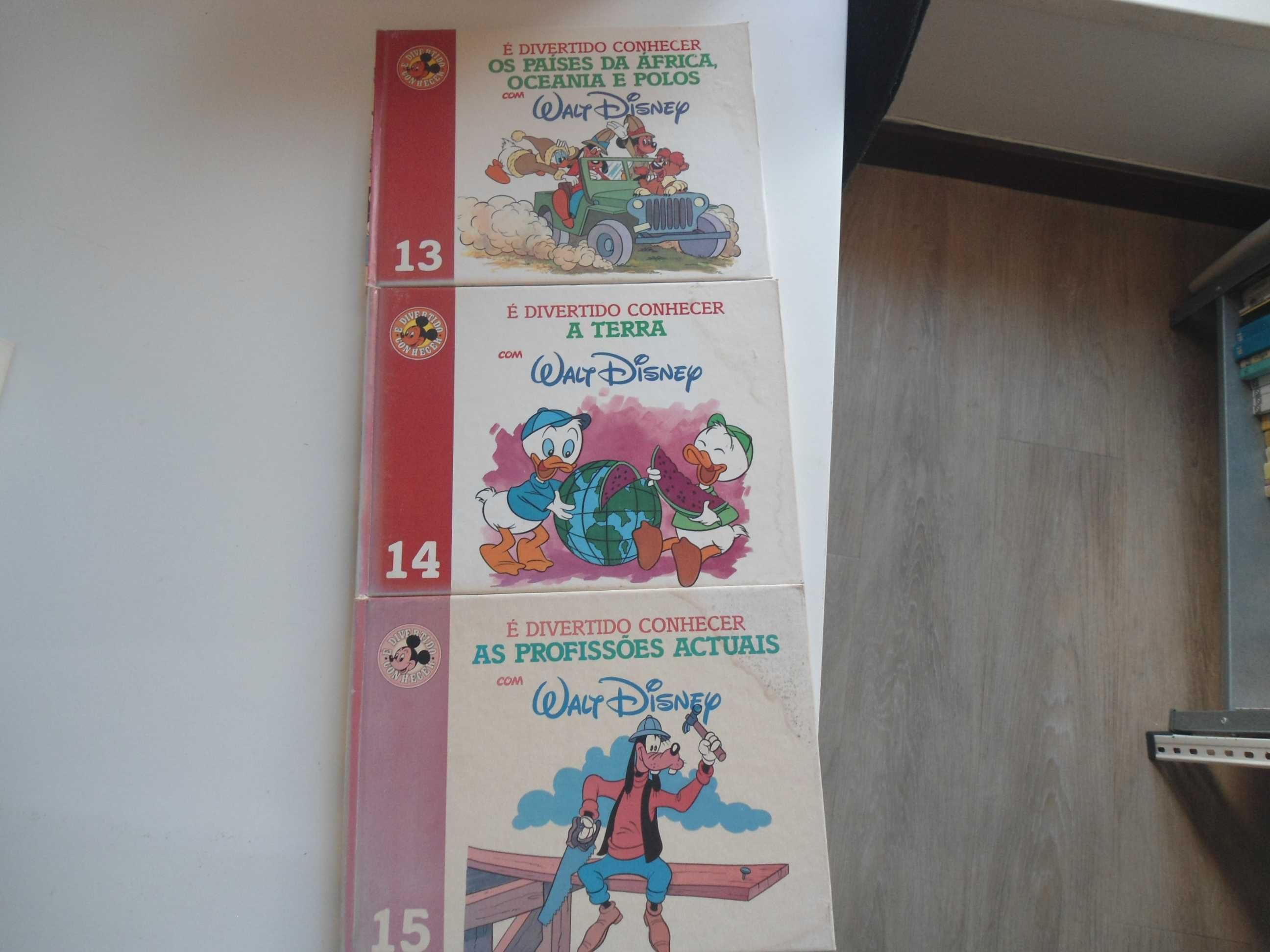 É Divertido Conhecer com Walt Disney (15 volumes)