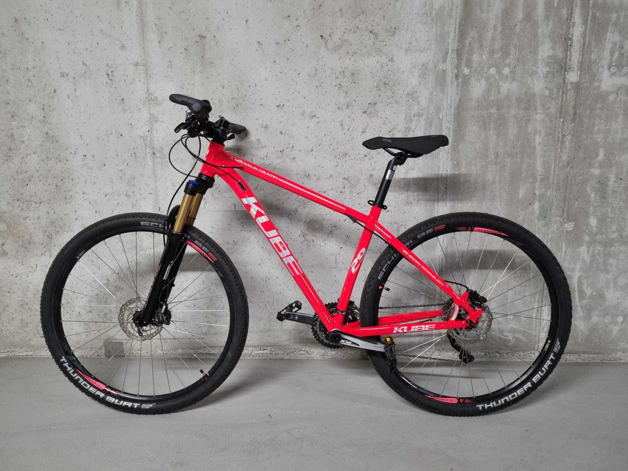 Rower MTB hardtail Kube, 19" Deore XT SLX 3x10