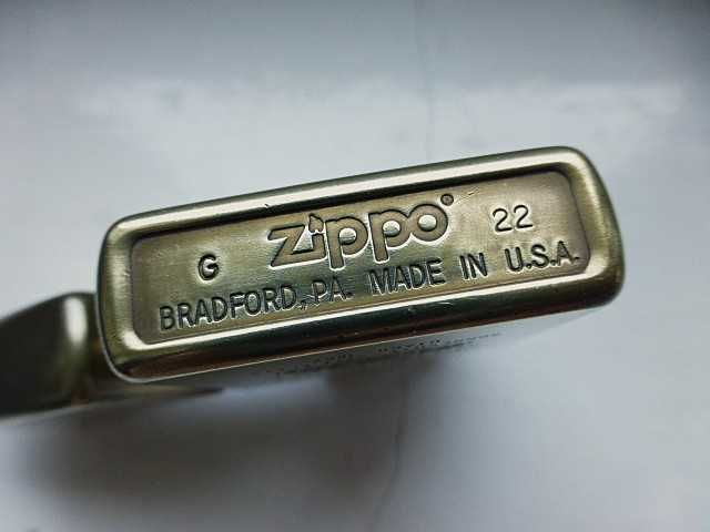 Zapalniczka Zippo Custom Mosiądz Indian Scout 1920 Spirit Of Munro