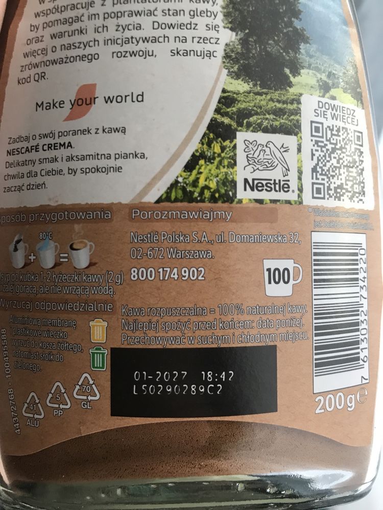 Kawa „Nescafe” 200g