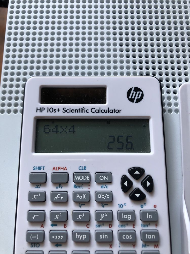 Calculadora cientifica hp