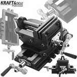 KRAFT&DELE Imadło Maszynowe Krzyżowe Dwuosiowe 100mm Żeliwne KD3515