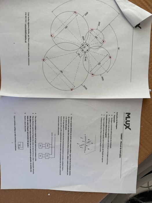 Candeeiro Suspenso 4 aneis