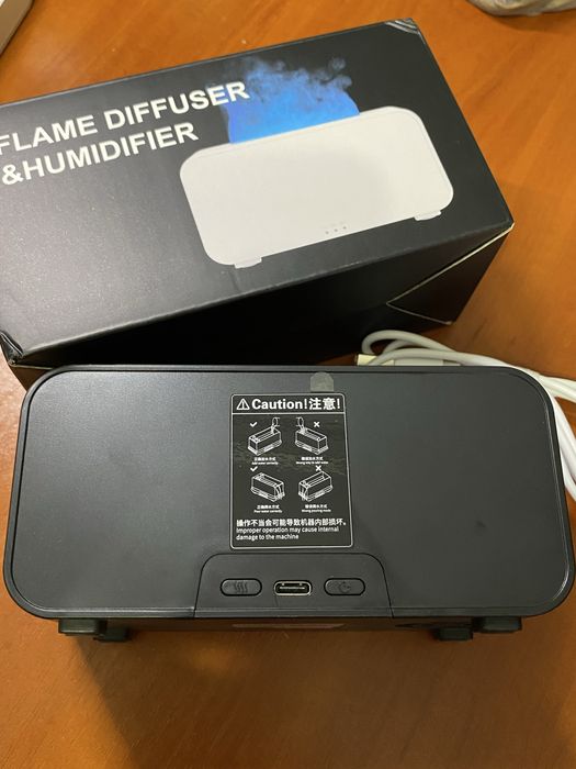 Зволожувач повітря з ефектом полумʼя Новий