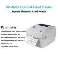 новий Термо принтер Xprinter XP-460B етикеток ТТН Нової та УкрПошти