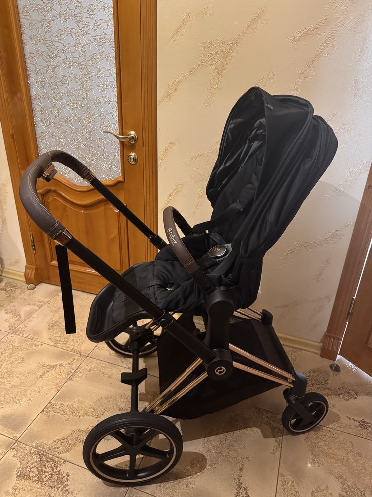 Продам коляску cybex priam rose gold
