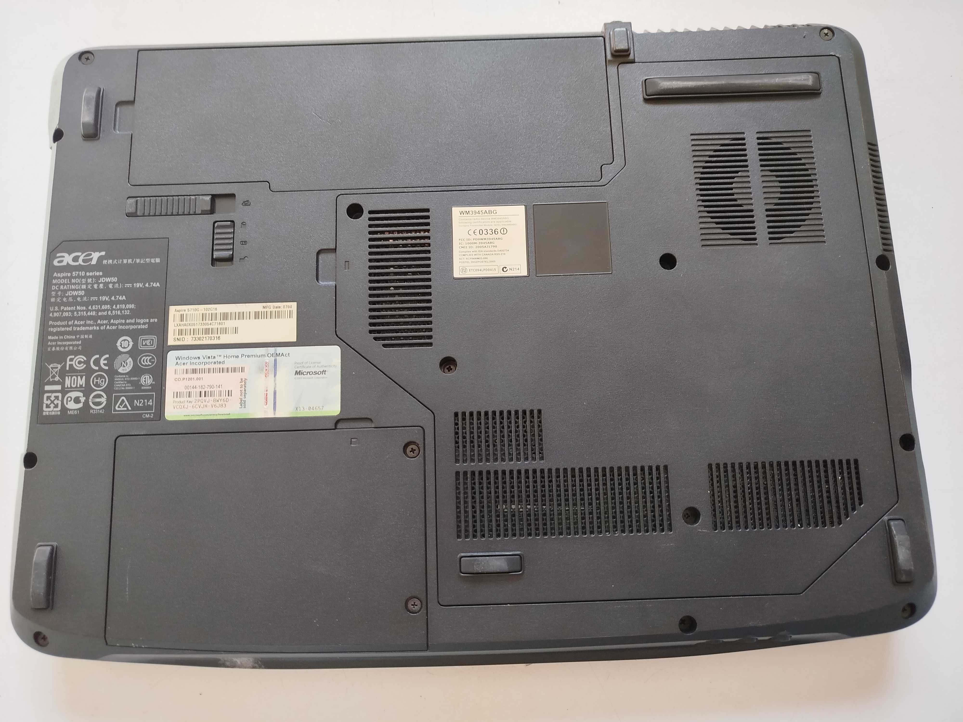 Laptop Acer na części