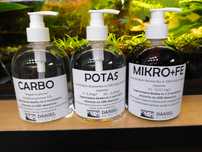 Nawozy do akwarium zestaw podstawowy ! Carbo Potas Mikro