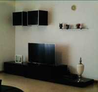 Conjunto sala (movel para TV + mesa de centro(wengue))