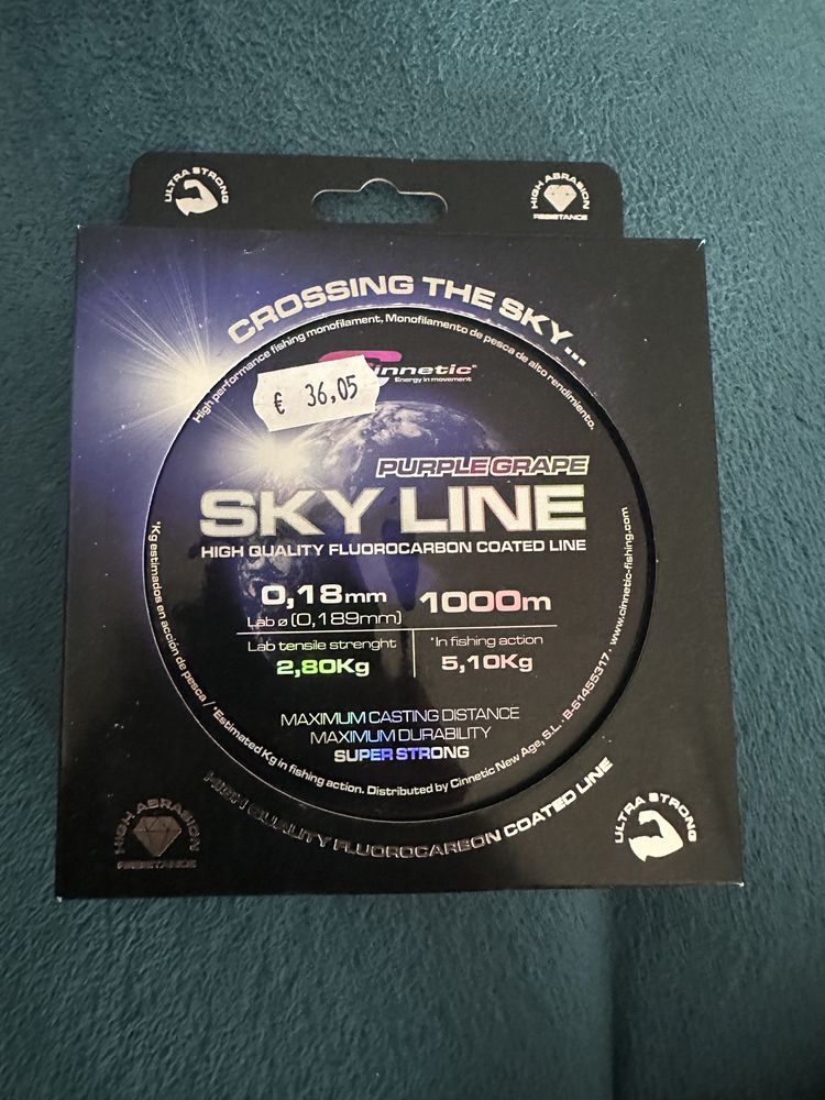 Linha pesca skyline