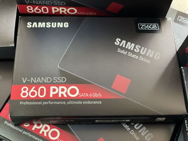 SSD диски Samsung PRO 256Gb и 512Gb, новые- запечатаны!