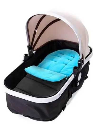 Тёплый конверт на флисе Черный BabyGo для коляски санок 1000089