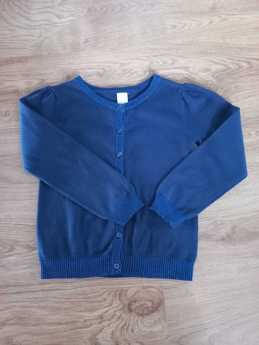 Sweter granatowy, kardigan Palomino rozm. 128