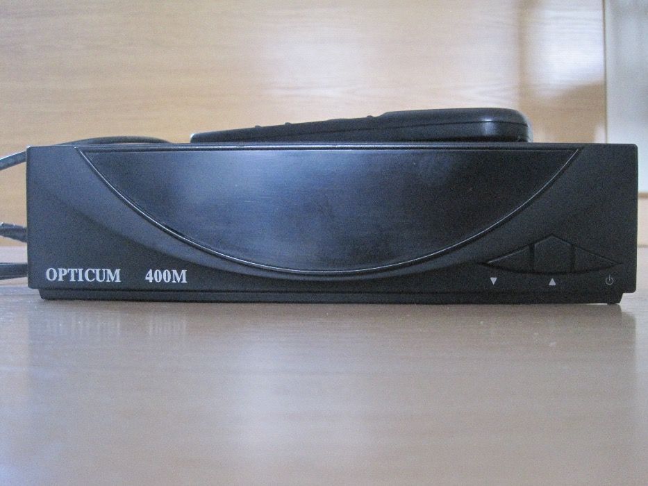 Tuner TV Satelitarny Konwenter OPTICUM 400M z orginalnym pilotem