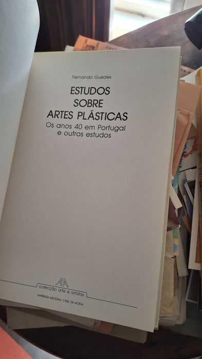 Estudos sobre artes plásticas anos 40 em Portugal Fernando Guedes
