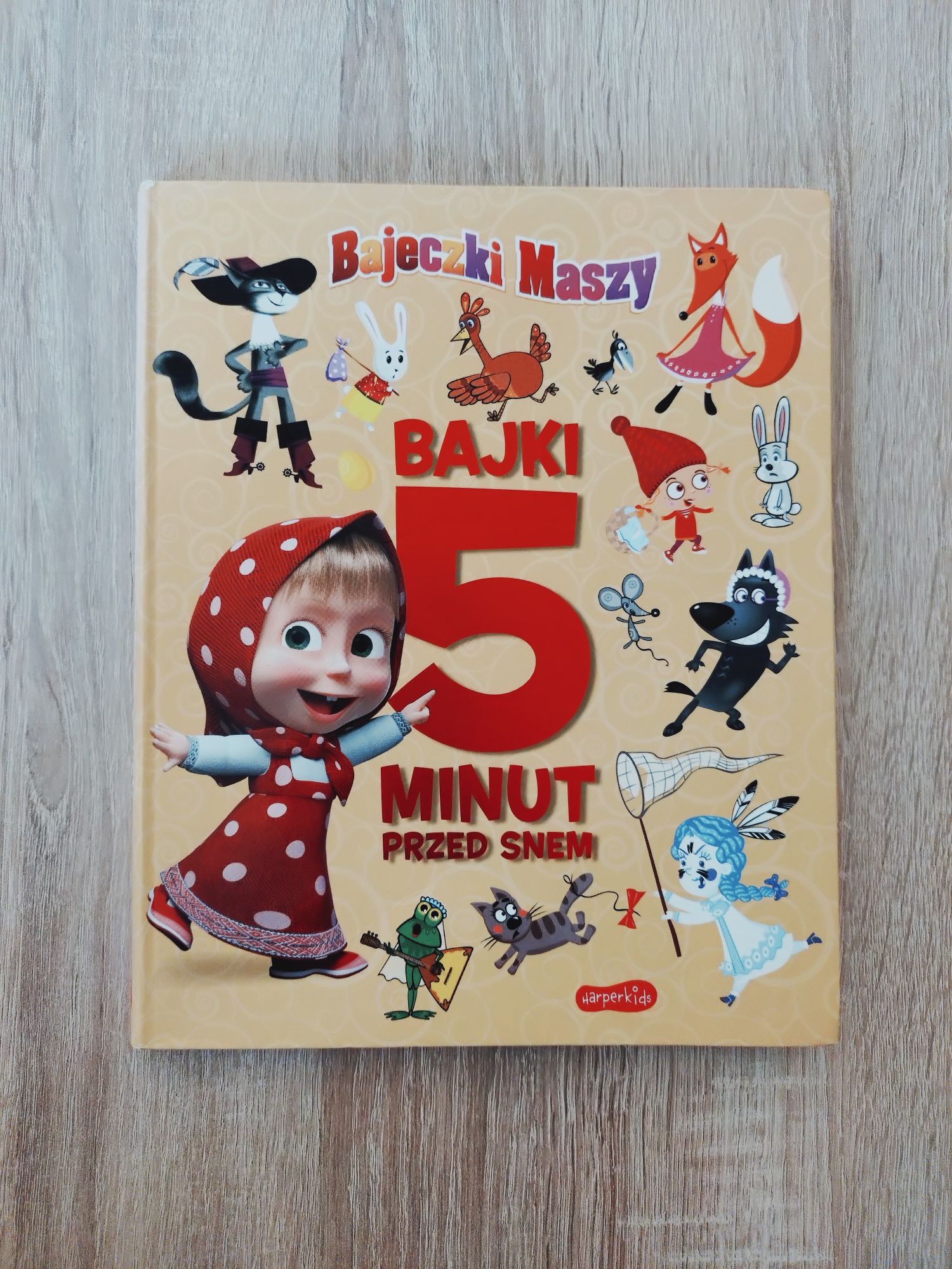 Książka Masza i Niedźwiedź Bajki 5 minut bajeczki Maszy