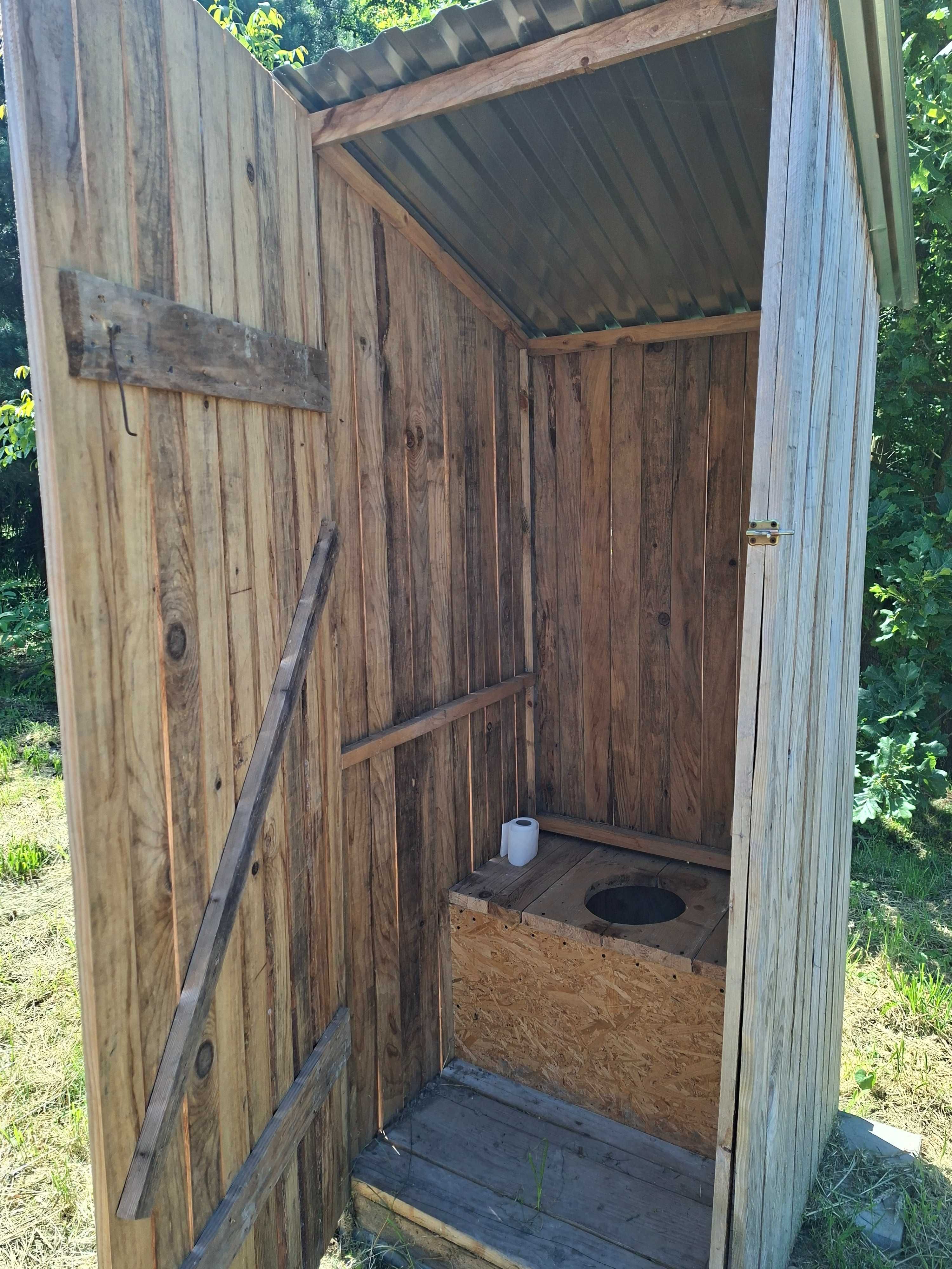 WC wychodek toaleta na budowe