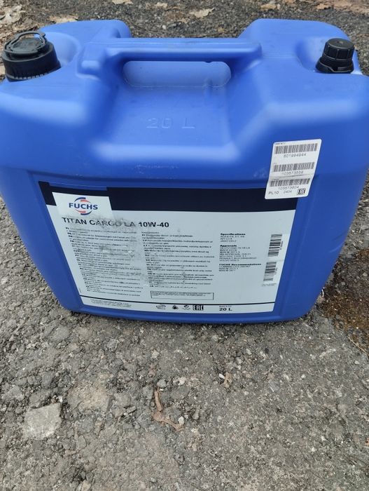 Масло дизельное. Fuchs TITAN CARGO LA 10w-40. 20л.