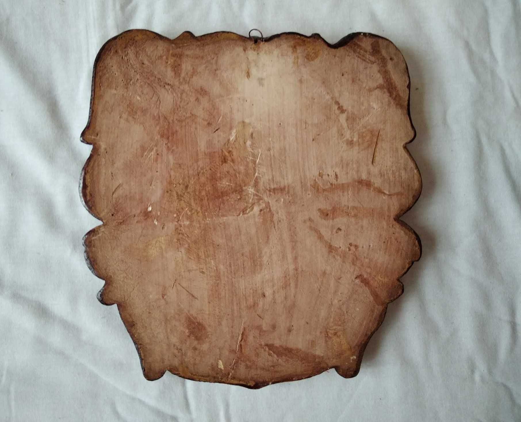 Sopot drewniany herb Sopotu płaskorzeźba unikat
