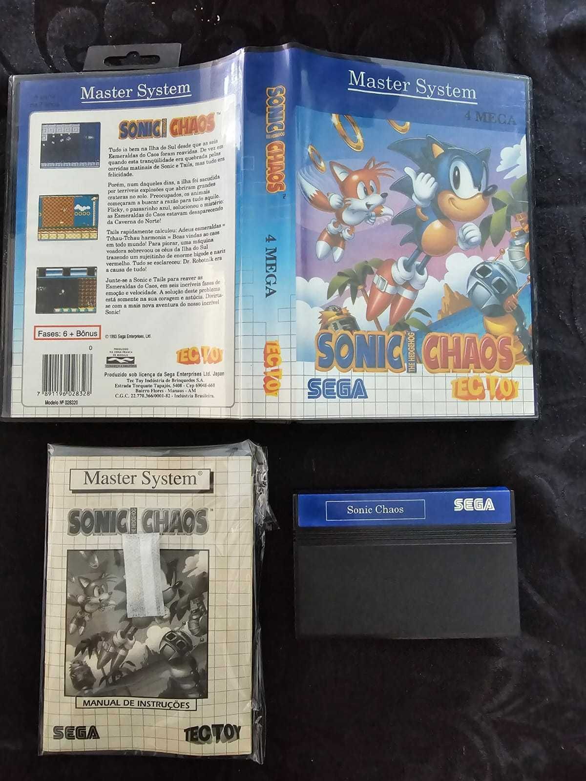 Jogos Master System Tectoy