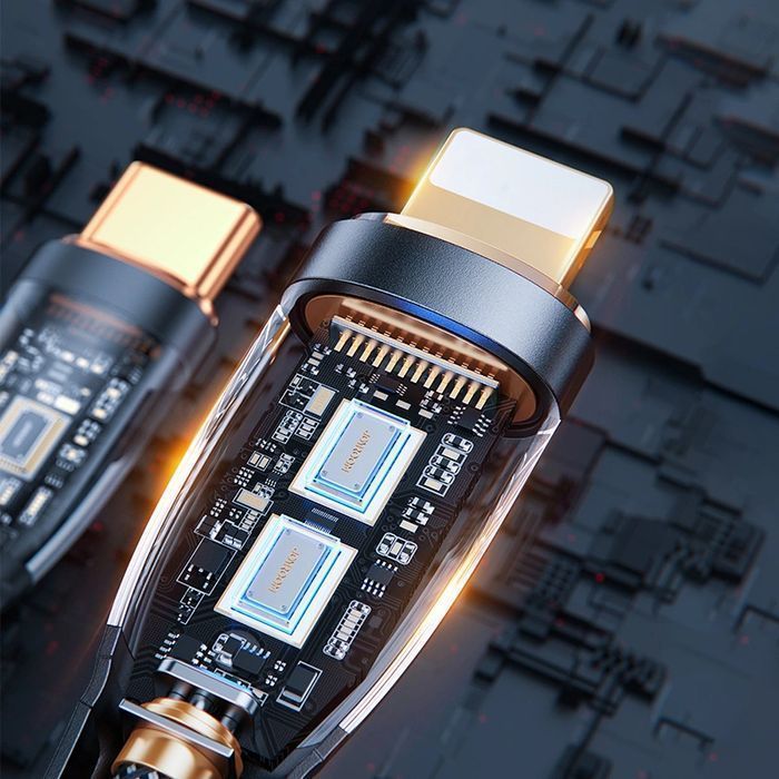 Joyroom kabel z inteligentnym wyłącznikiem USB-C - Lightning 20W 1.2m