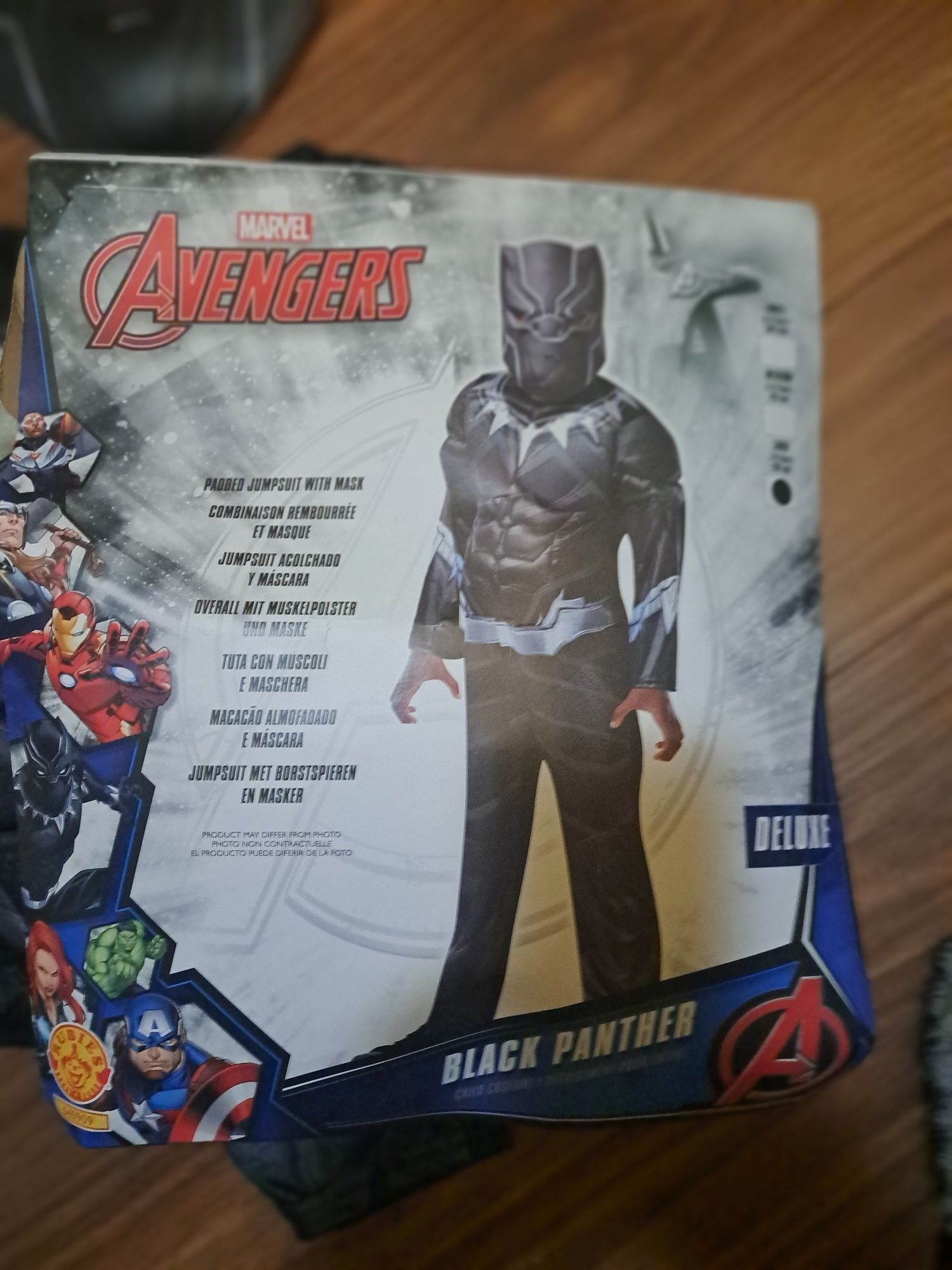 Strój karnawałowy Avengers Black Panther