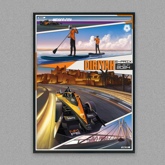 plakat F1, plakat obraz grafika formuła jeden, obraz auto F1 bolid